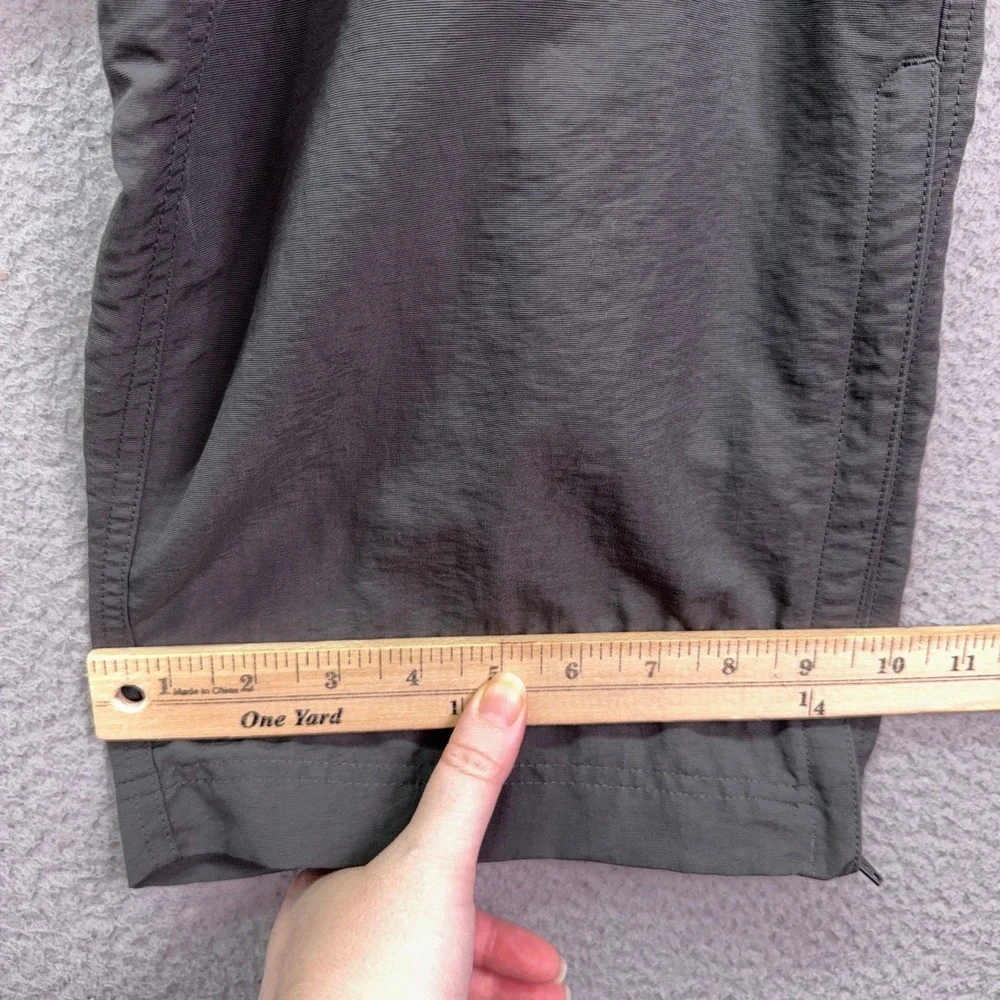 The North Face Pants Mens XL Gray Convertible Hiking Cargo Zip Off Short Outdoor